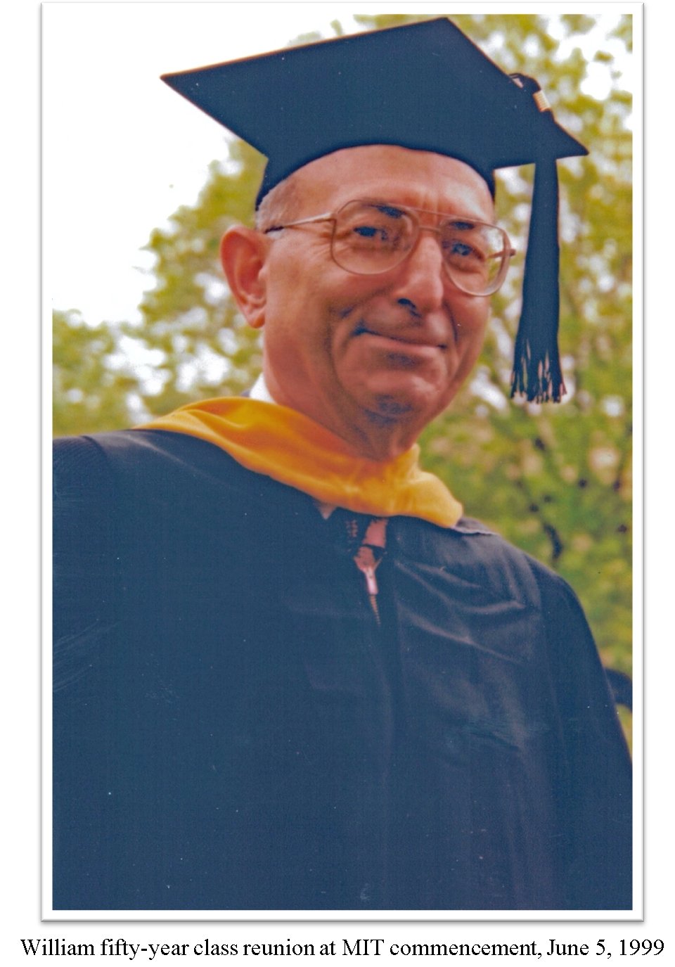 William Z. Lemnios at his MIT 50-year reunion in 1999